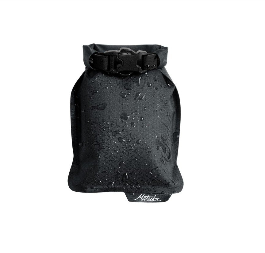 Pochette à savon étanche et respirante Matador Flatpak Soap Bar Case - Gris foncé/Charcoal