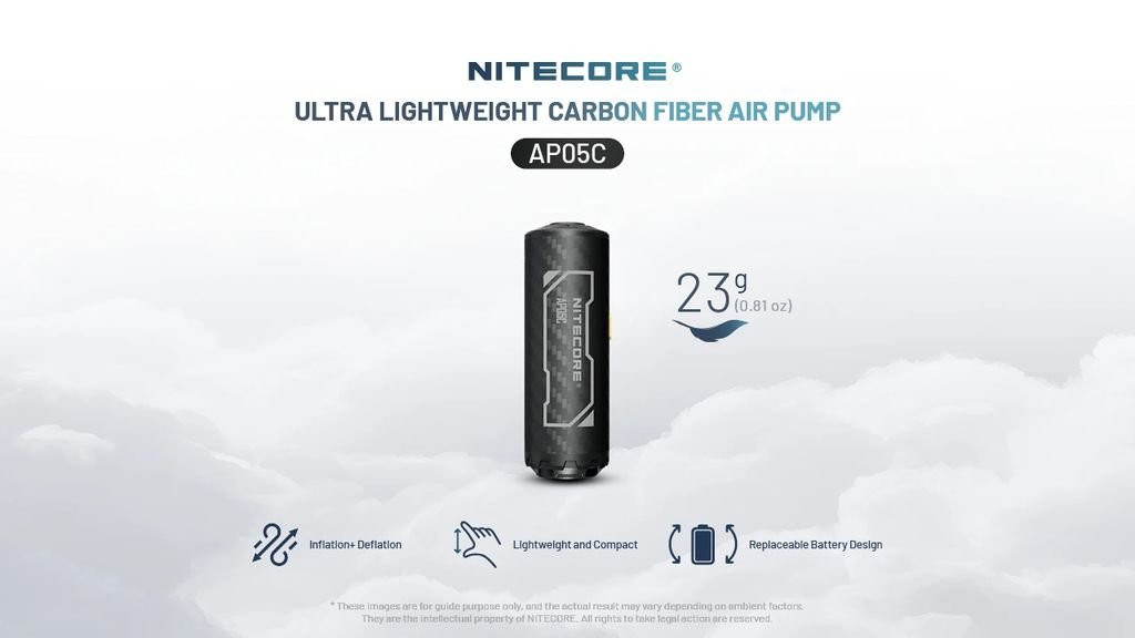 Nitecore Air Pump Carbon AP05C