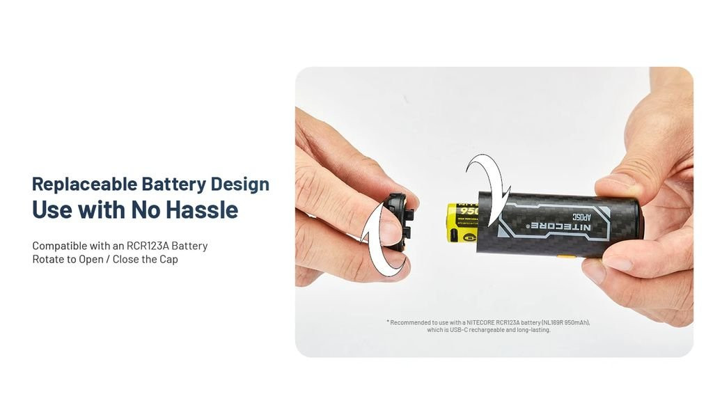 Nitecore Air Pump Carbon AP05C