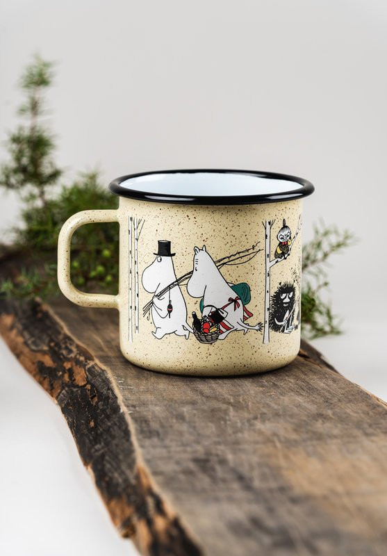 Mug émaillé Enamel mug 8dl Campers - Camping