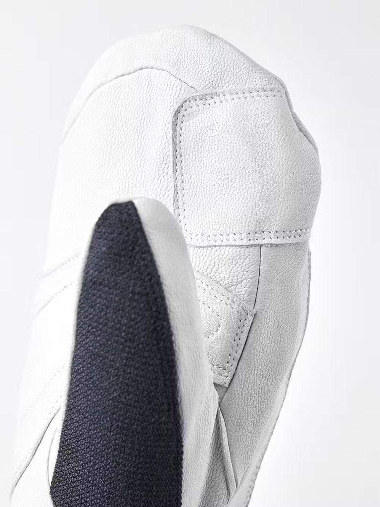 Warm, robust leather mittens Hestra Army Leather Patrol Mitt-Bleu Marine/Navy