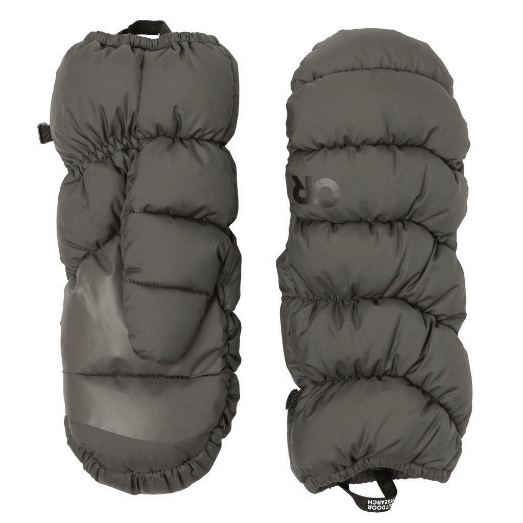 Outdoor Research Coldfront Down Mitts Storm - Gris / Grey