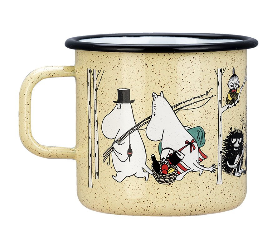 Mug émaillé Enamel mug 8dl Campers - Camping
