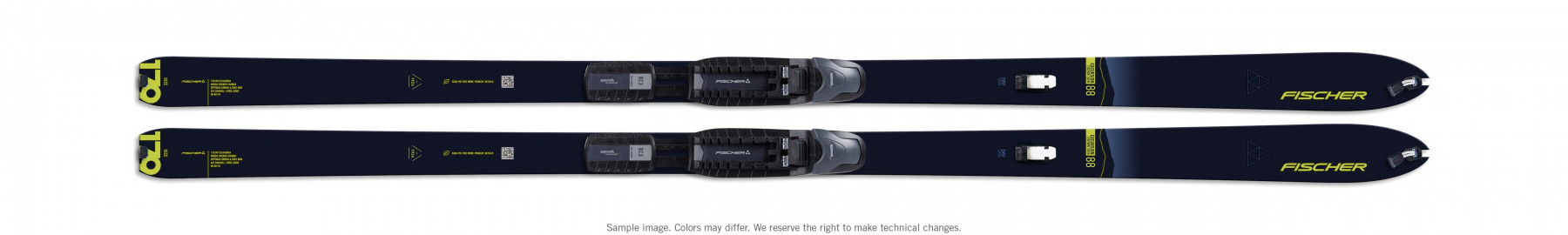 Skis Fischer Excursion 88 Crown/Dual-Skin Xtralite 