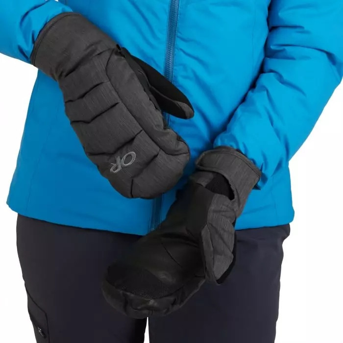 Outdoor Research Men's Stormbound Mitts Pewter 