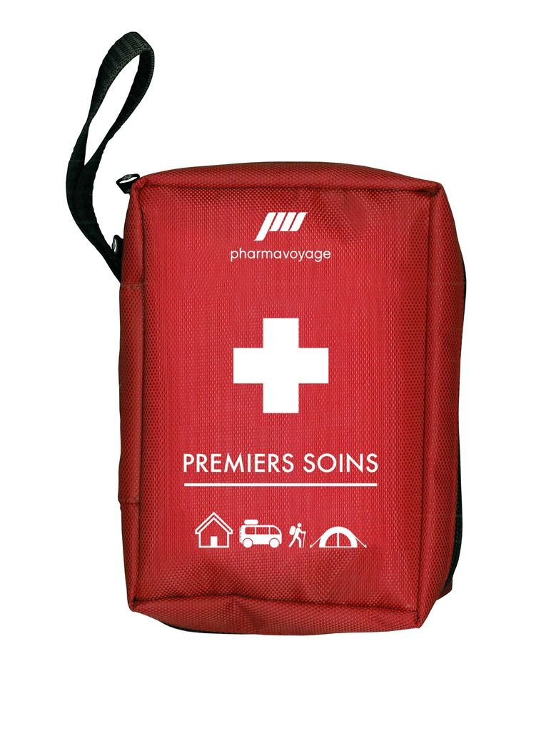 Pharmavoyage Travel first aid kit compact portable medicine box responder bag