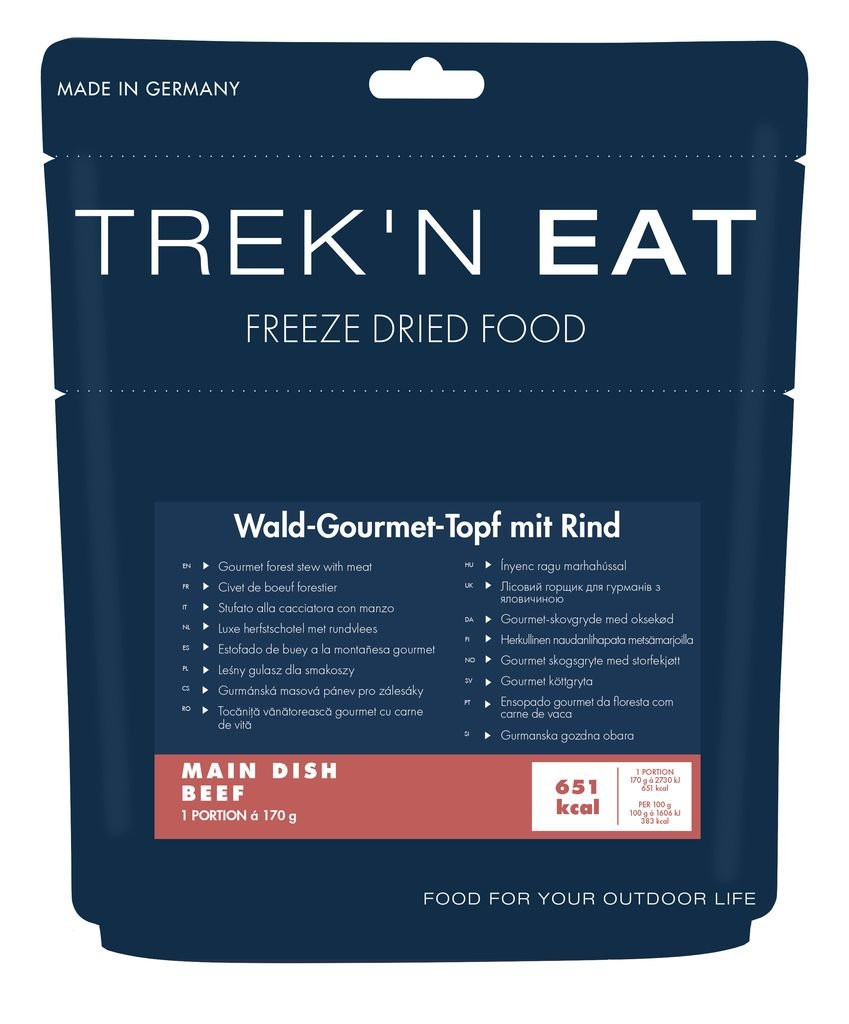 Civet de bœuf forestier Trek'n Eat