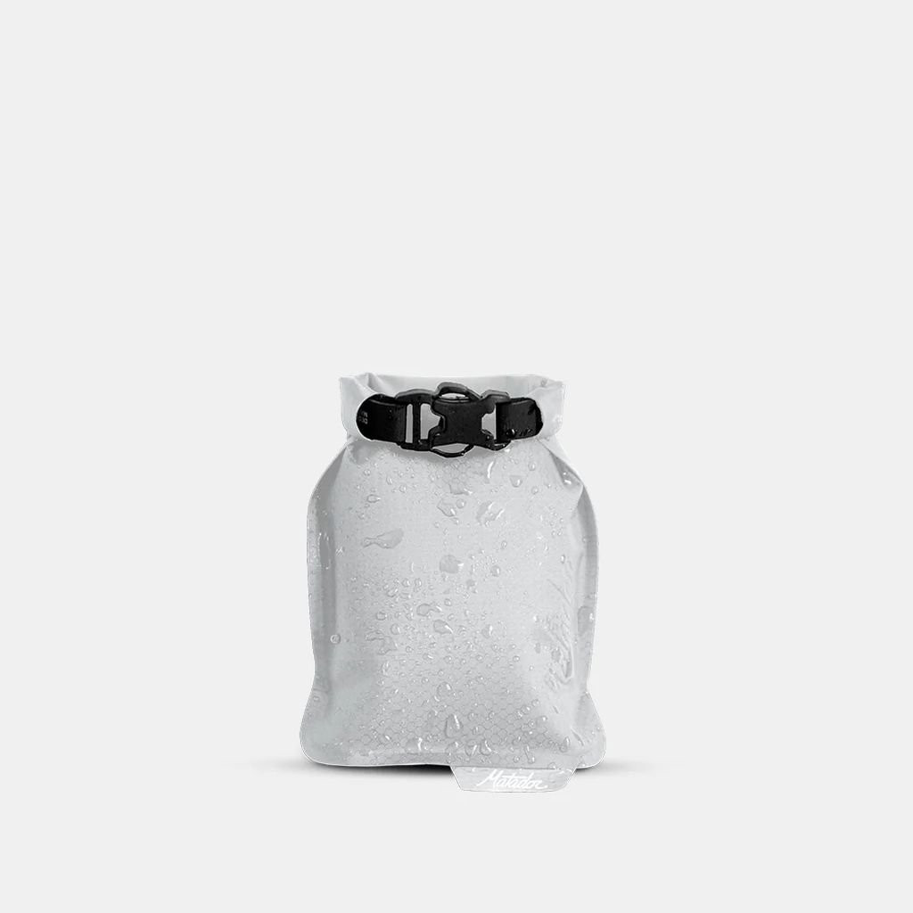 Waterproof, breathable soap bag Matador Flatpak Soap Bar Case - Gris clair/white