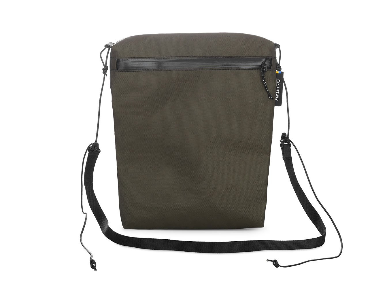 Ultra-light, hard-wearing pouch Liteway Pokkie Max-Olive