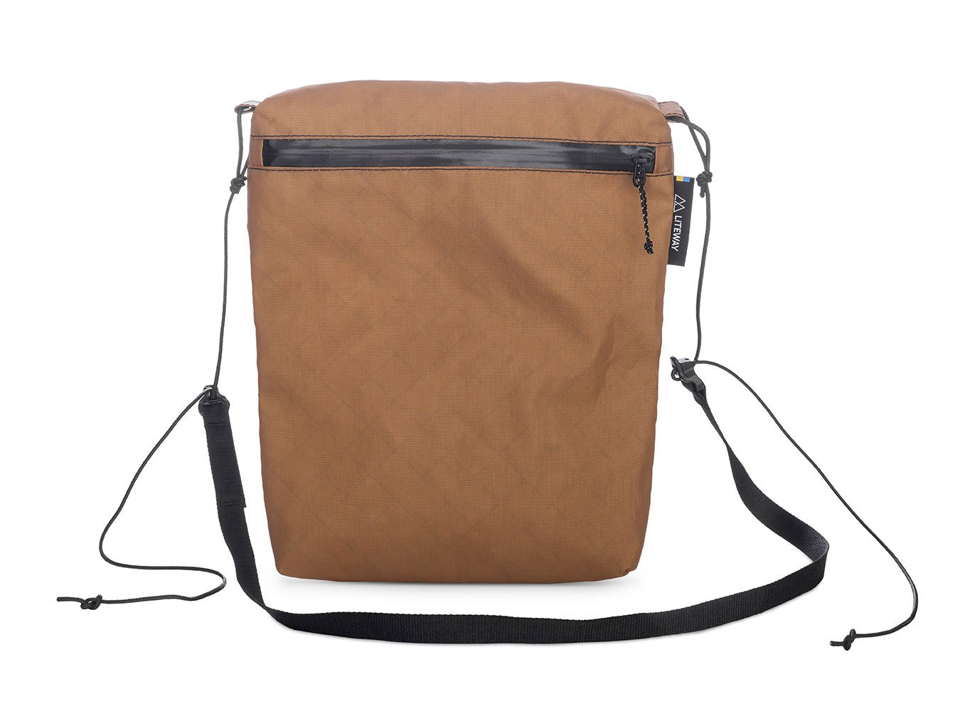 Ultra-light, hard-wearing pouch Liteway Pokkie Max-Camel