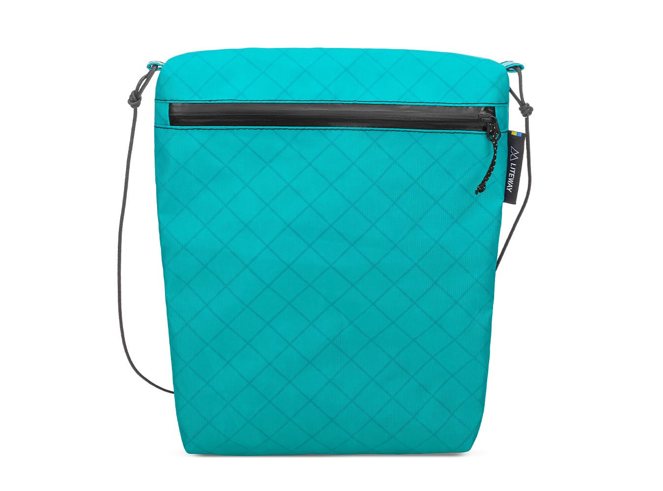 Ultra-light, hard-wearing pouch Liteway Pokkie Max-Turquoise