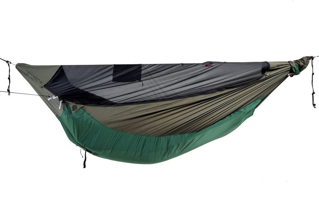 Hammock with mosquito net and mattress spaceTicket To The Moon Pro Mat Hammok - Vert Forêt