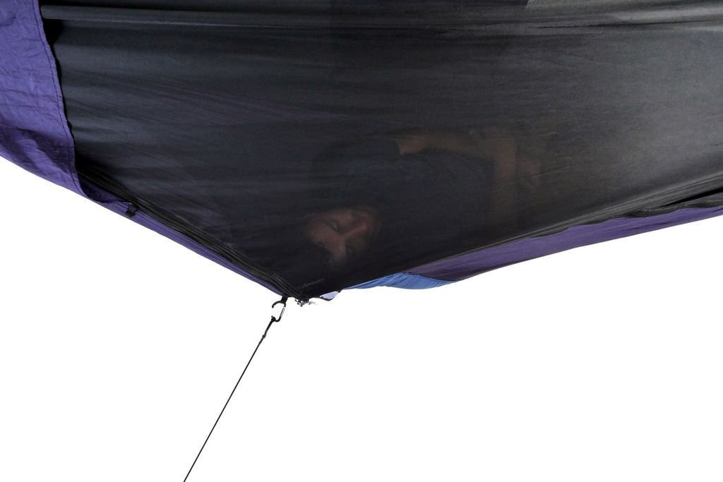 Hammock with mosquito net and mattress spaceTicket To The Moon Pro Mat Hammok - Bleu Marine