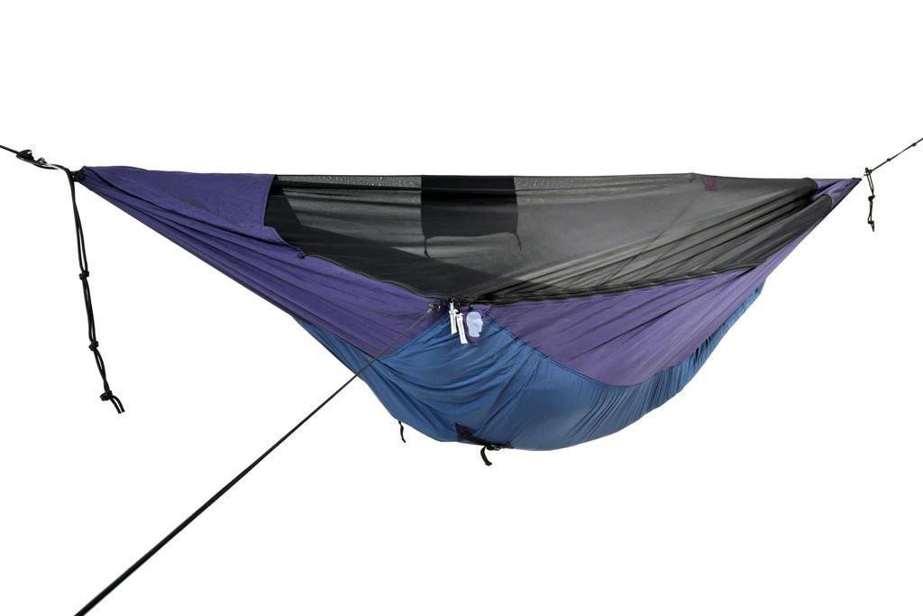 Hammock with mosquito net and mattress spaceTicket To The Moon Pro Mat Hammok - Bleu Marine