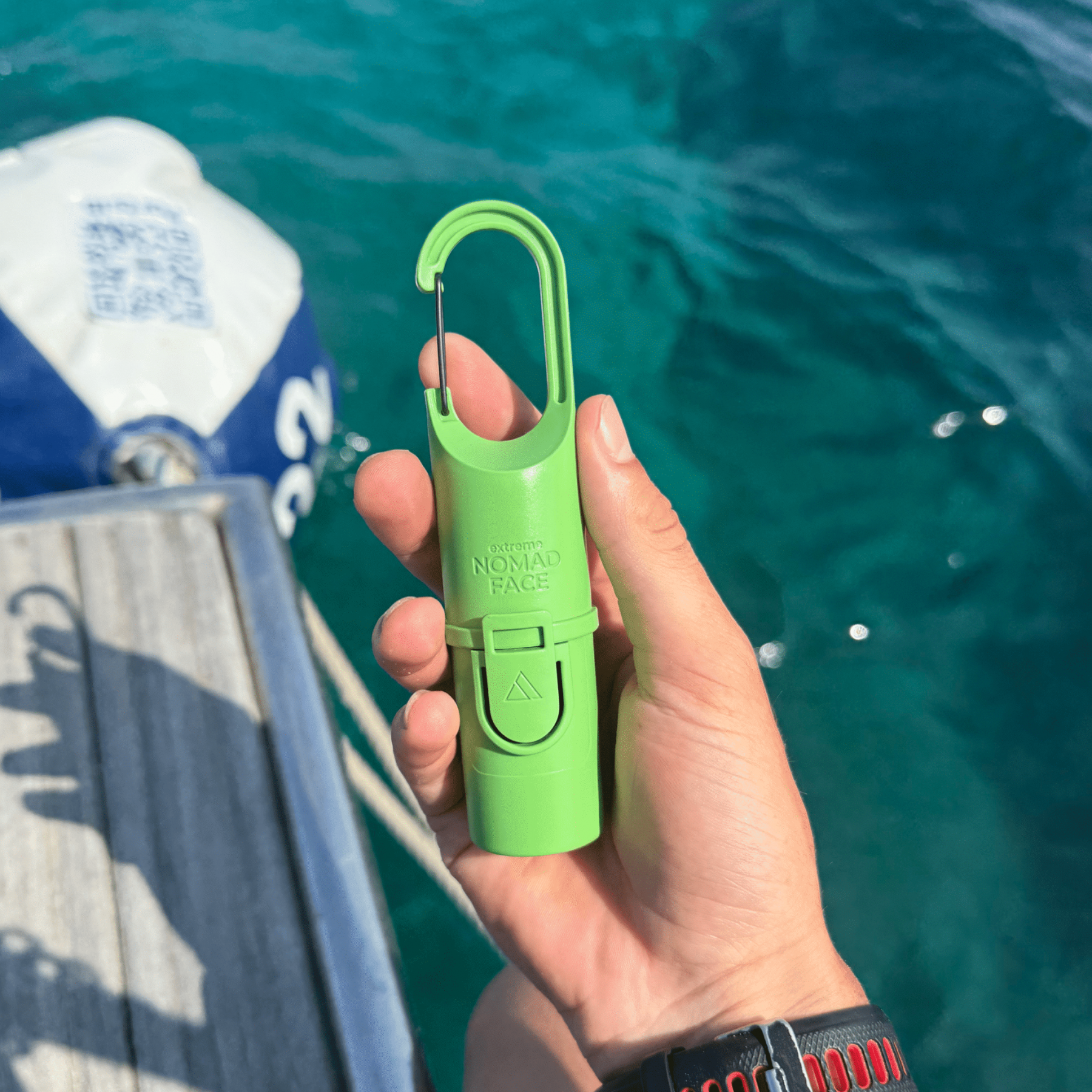 Protection solaire Capsule Nomad - Green Forest