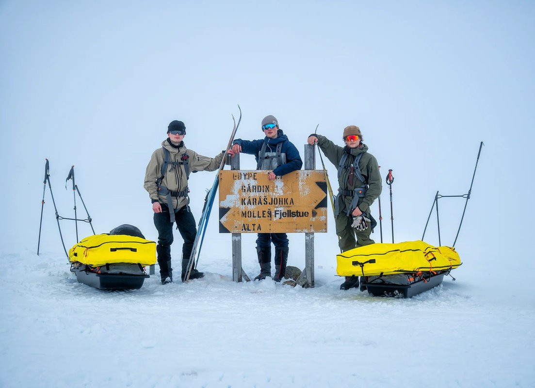 Pulka Fjellpulken Transport 155 + Bac de transport
