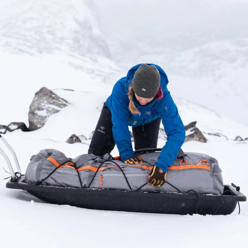 Pulka Fjellpulken Transport 155 + Bac de transport