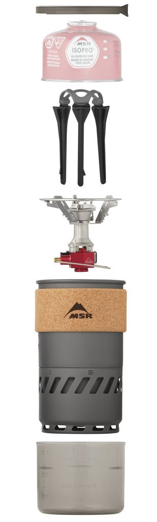 MSR Switch Stove System - Modular stove for bivouacs and camping