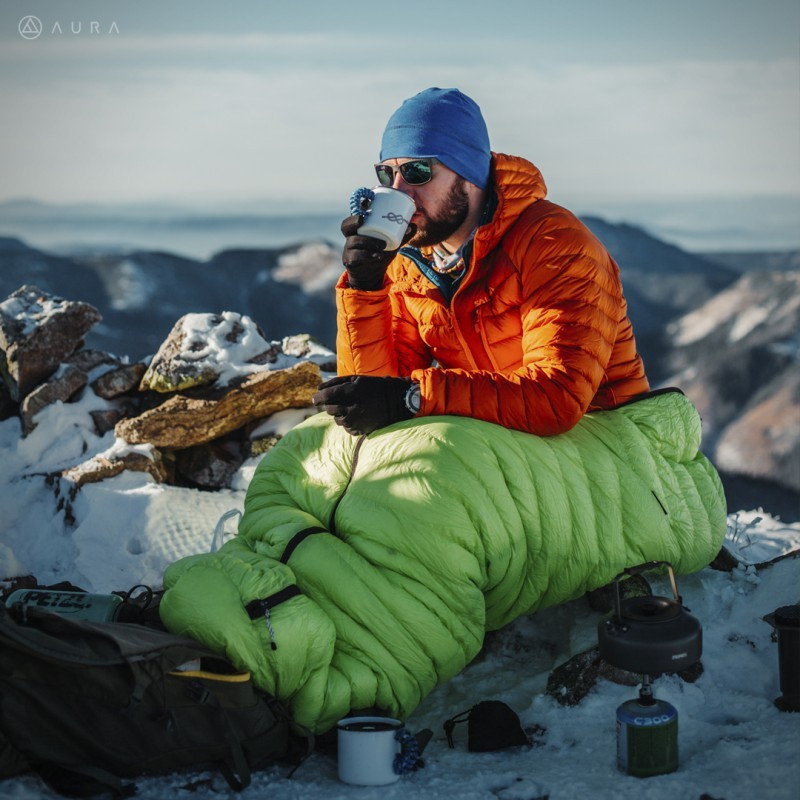 Sleeping bag -20°C with central opening Aura AR 900/800