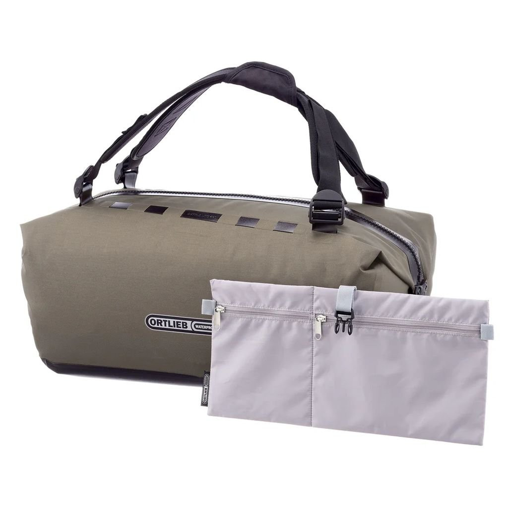 Lightweight, robust and waterproof travel bag Ortlieb Duffle Lite - Sable/Dark Sand