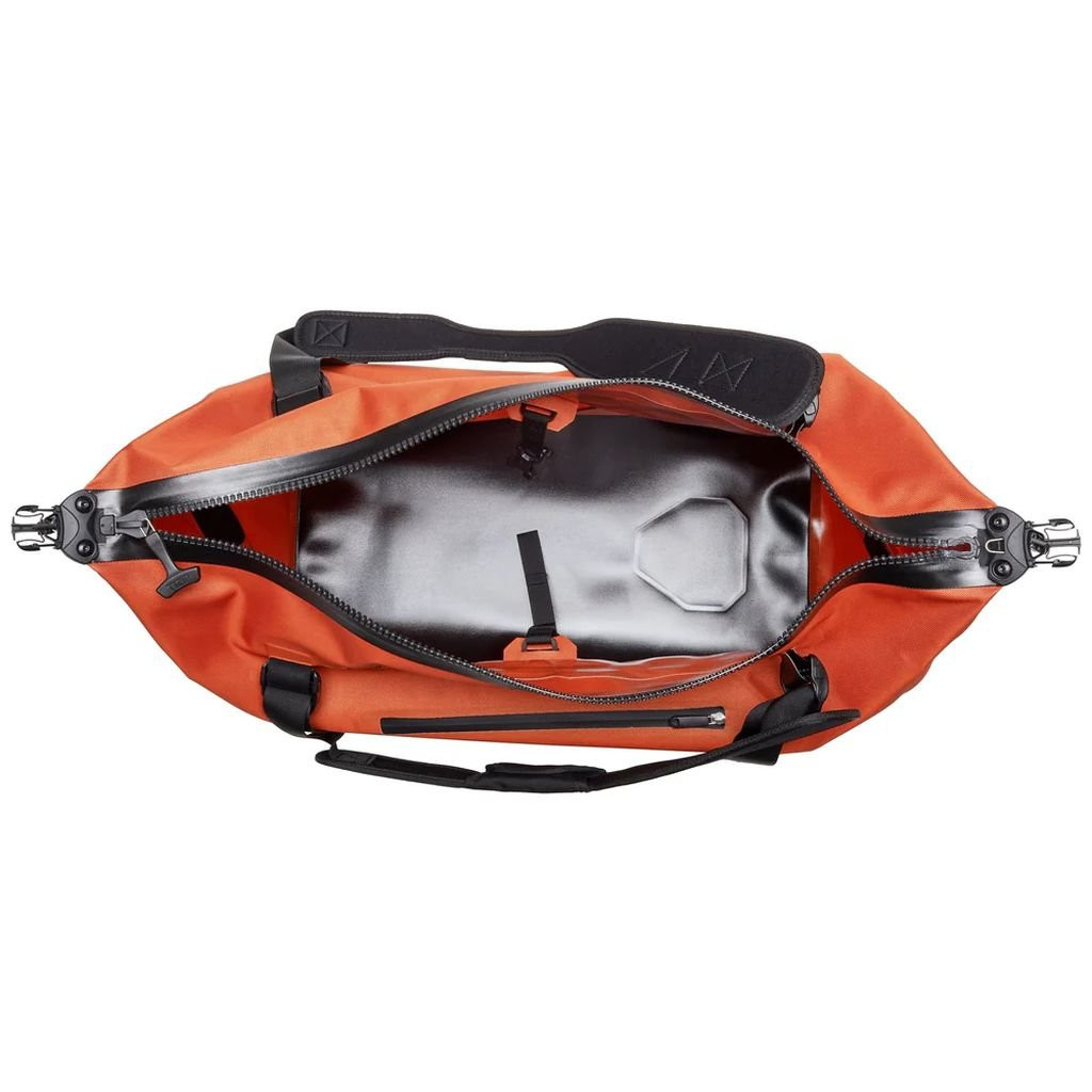 Lightweight, robust and waterproof travel bag Ortlieb Duffle Lite - Orange/Roiboos