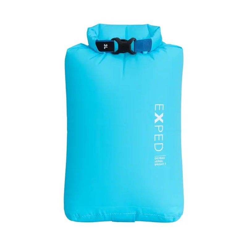 Exped DryBag Versa Bright 3 L Bleu Cyan
