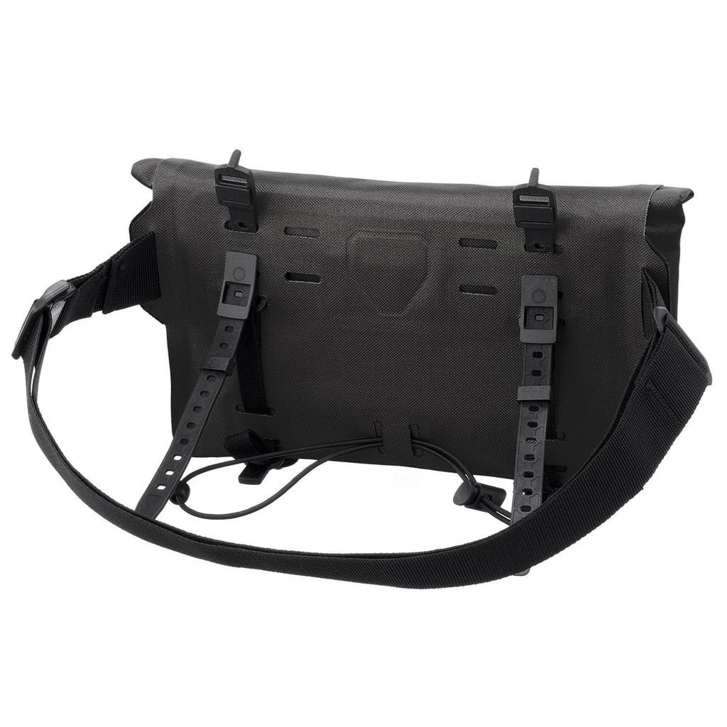 Small, lightweight, waterproof bikepacking bag Ortlieb Velo-Sling - Noir/Black Matt