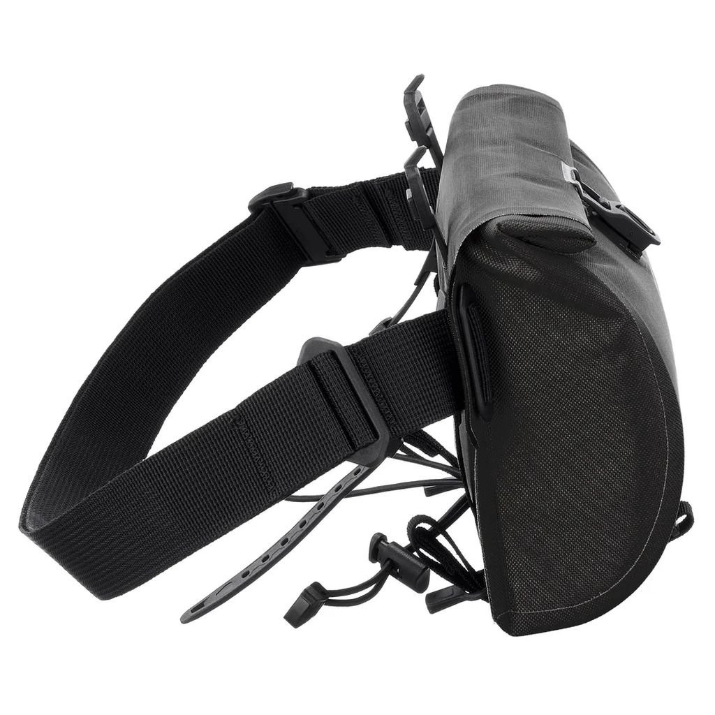Small, lightweight, waterproof bikepacking bag Ortlieb Velo-Sling - Noir/Black Matt