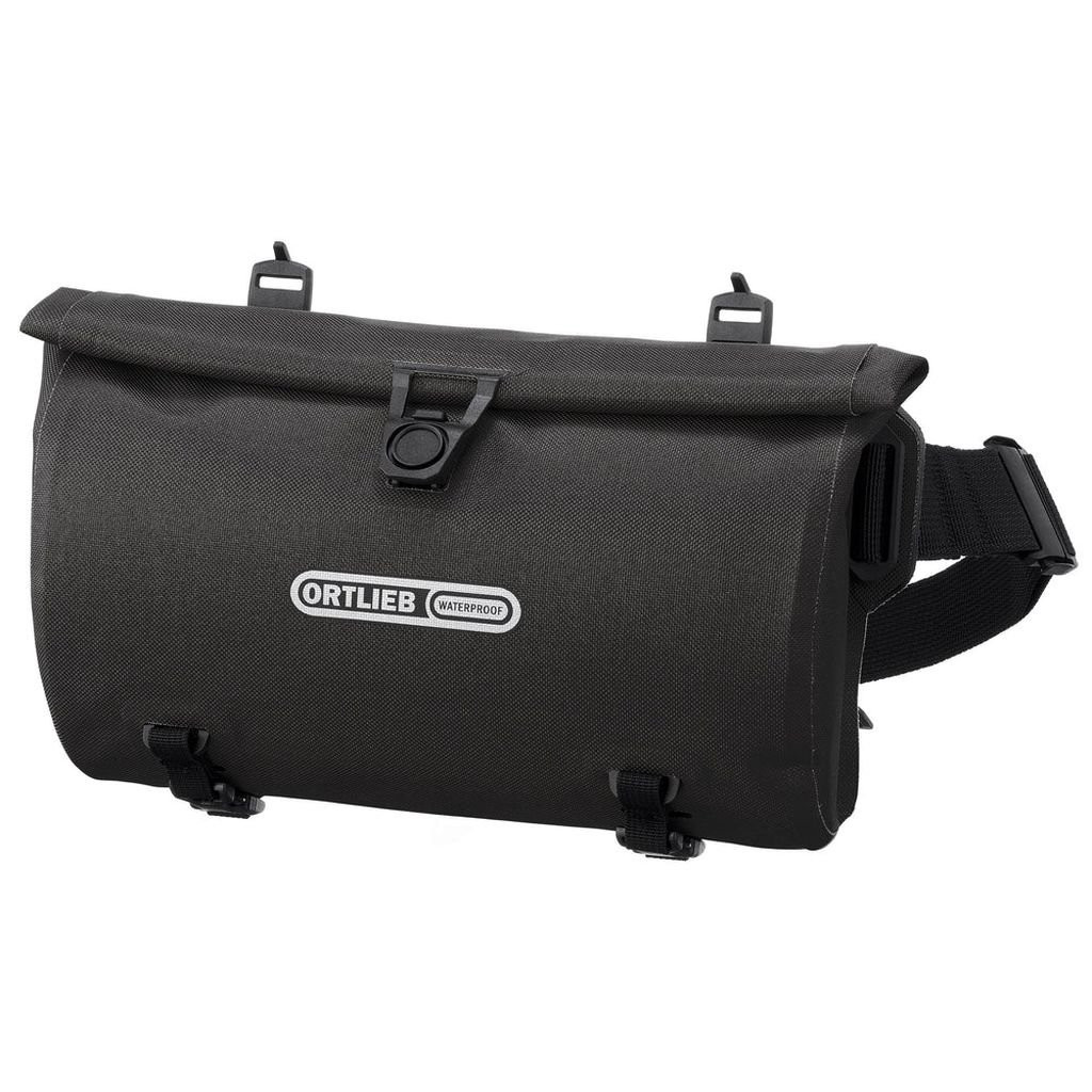 Small, lightweight, waterproof bikepacking bag Ortlieb Velo-Sling - Noir/Black Matt