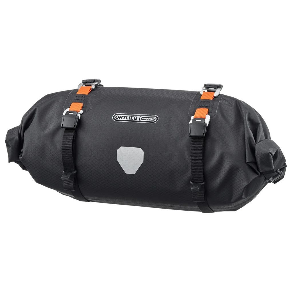 Sacoche de guidon de bikepacking légère et imperméable Ortlieb Handlebar-Pack Flex - 9 L - Noir