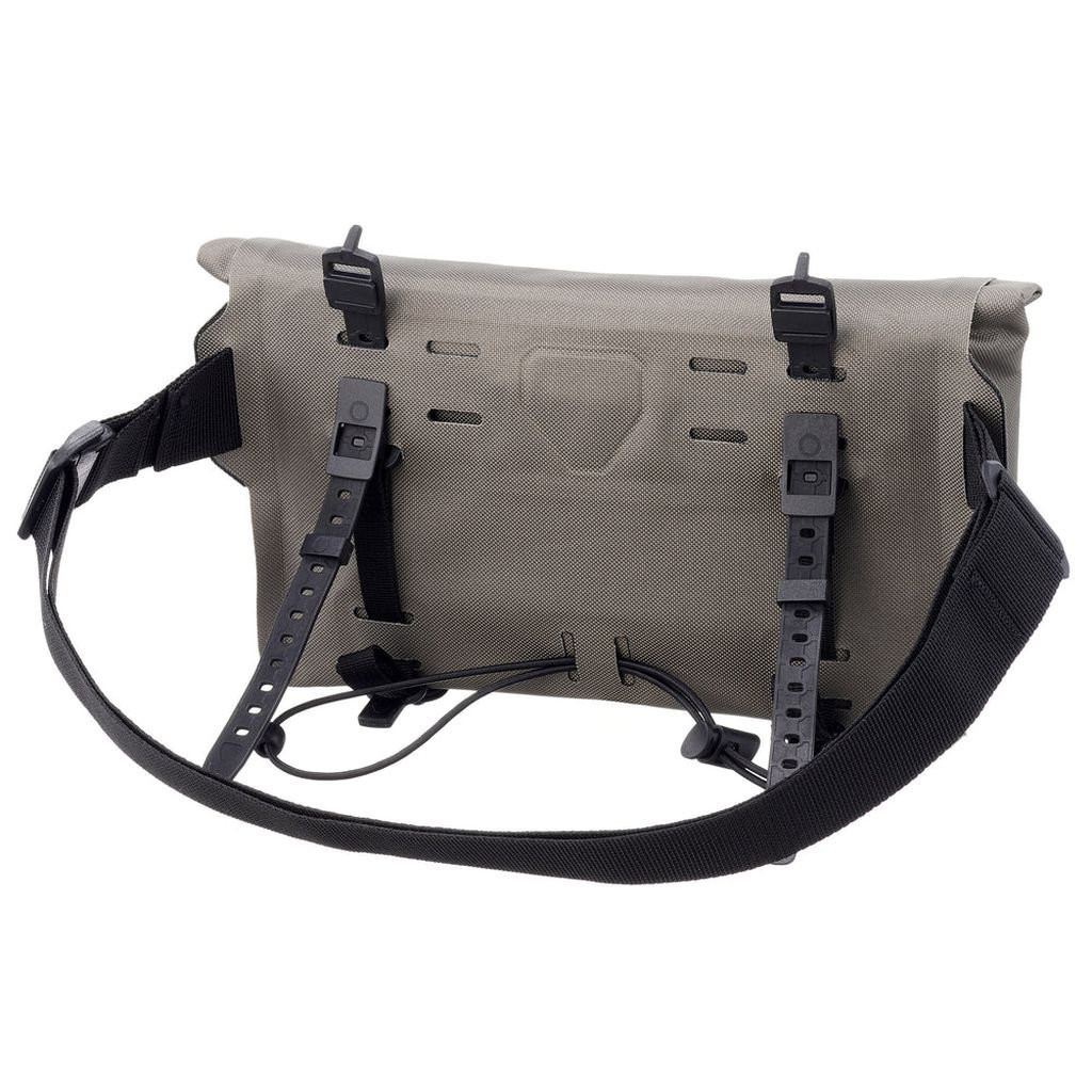 Small, lightweight, waterproof bikepacking bag Ortlieb Velo-Sling - Sable/Dark Sand