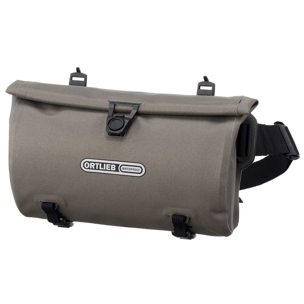 Small, lightweight, waterproof bikepacking bag Ortlieb Velo-Sling - Sable/Dark Sand