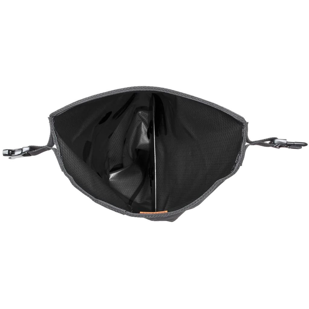 Lightweight, waterproof bikepacking handlebar bag Ortlieb Handlebar-Pack Flex - 15 L - Noir