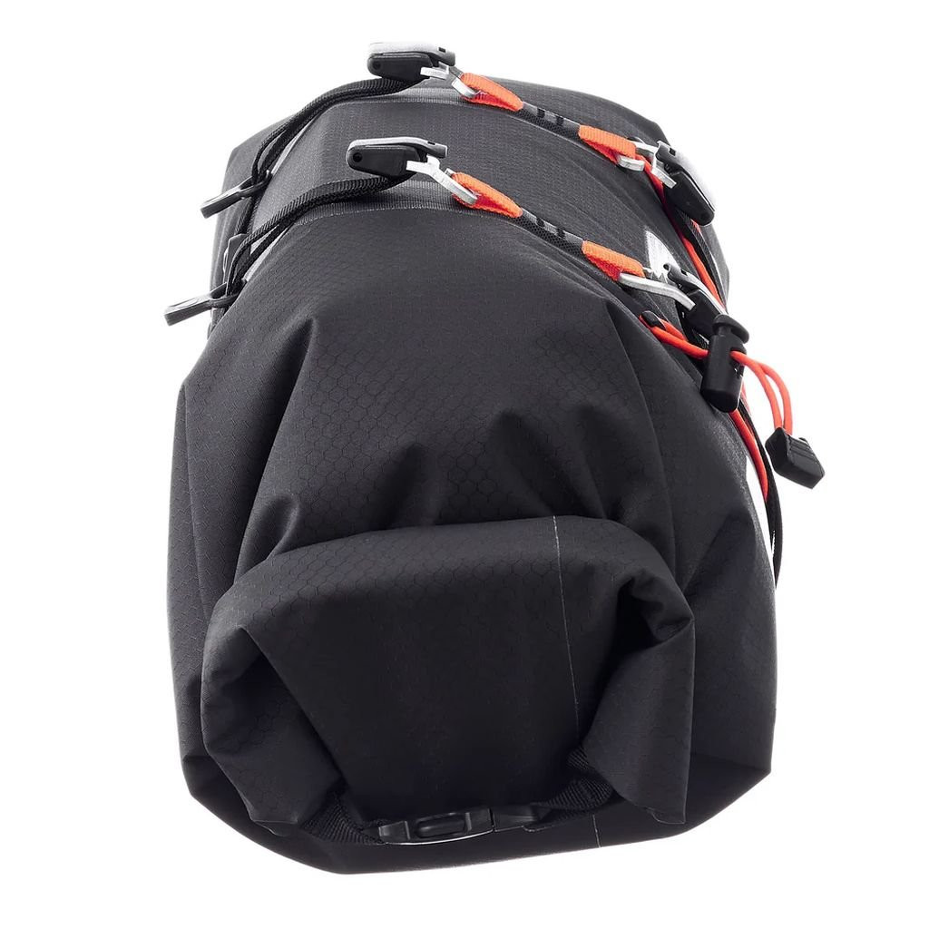 Lightweight, waterproof bikepacking handlebar bag Ortlieb Handlebar-Pack Flex - 15 L - Noir