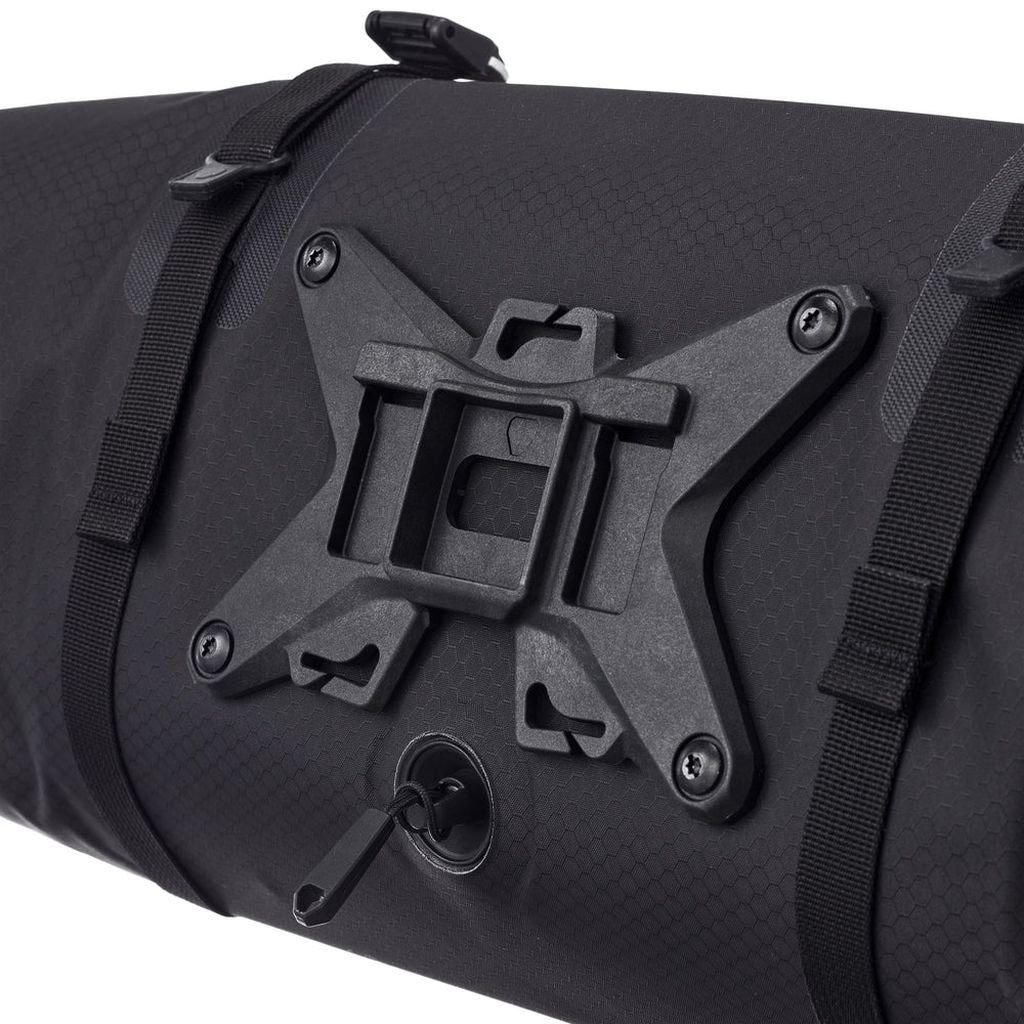 Lightweight, waterproof bikepacking handlebar bag Ortlieb Handlebar-Pack Flex - 15 L - Noir