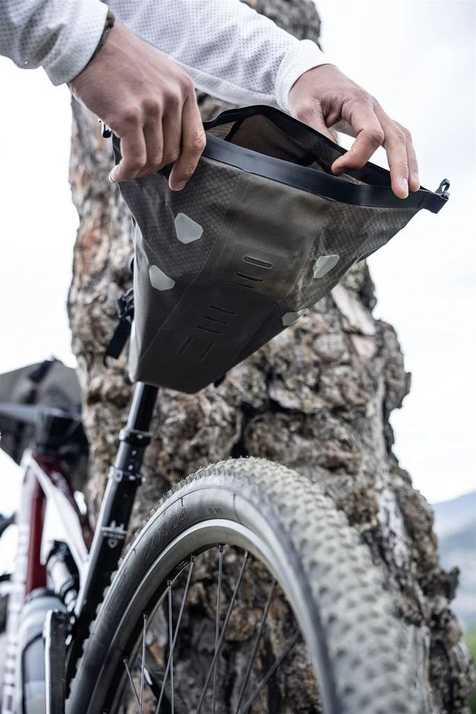 Lightweight, waterproof bikepacking saddle bag Ortlieb Saddle-Bag 