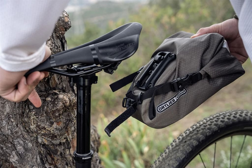 Lightweight, waterproof bikepacking saddle bag Ortlieb Saddle-Bag 