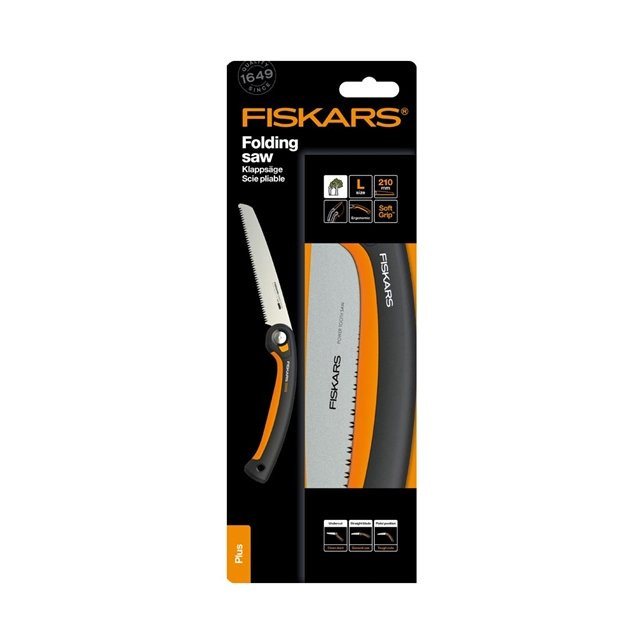 Fiskars Scie pliable Plus SW69 – 21 cm