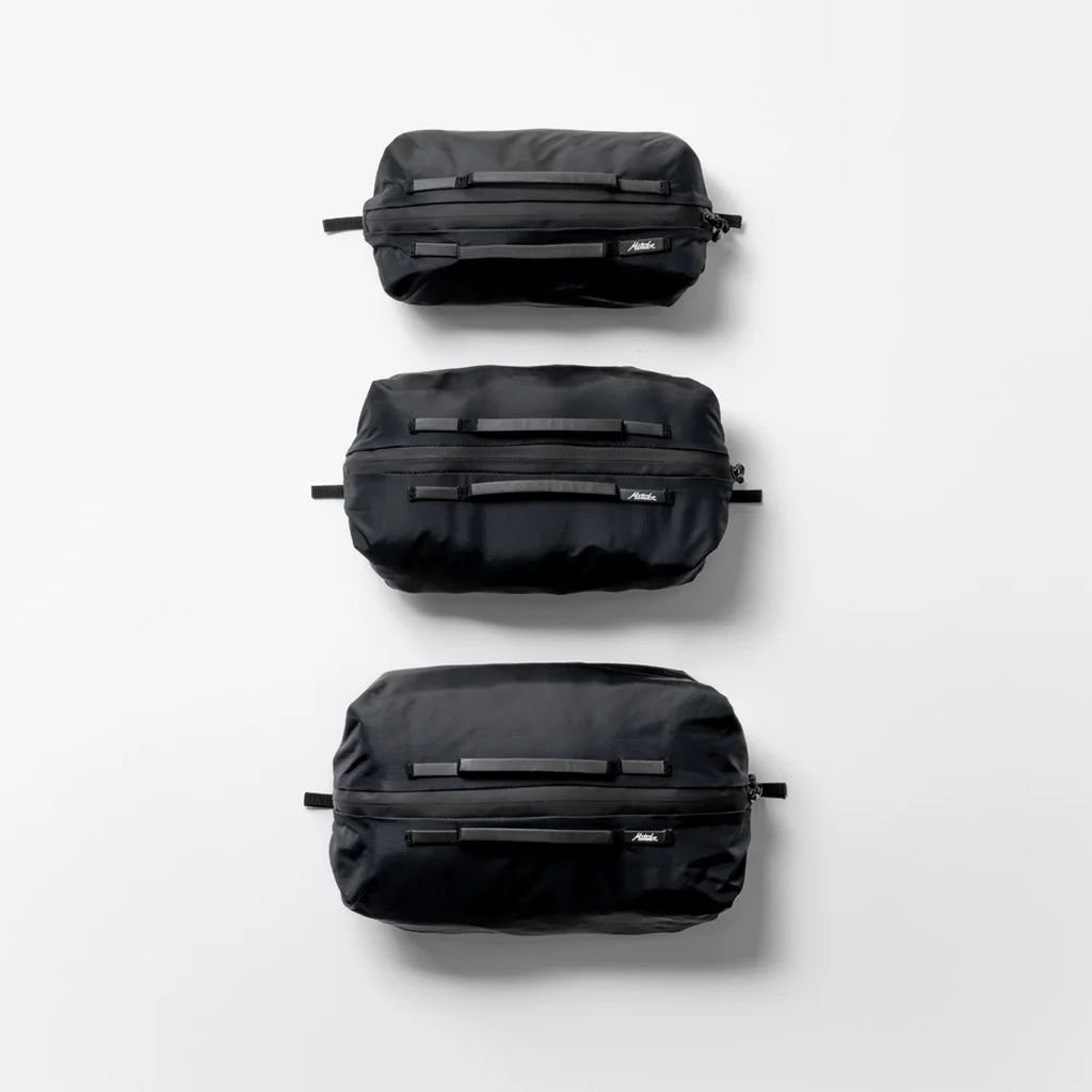 Set of 3 cube-shaped bags Matador Gear Cube 3-pack -Noir