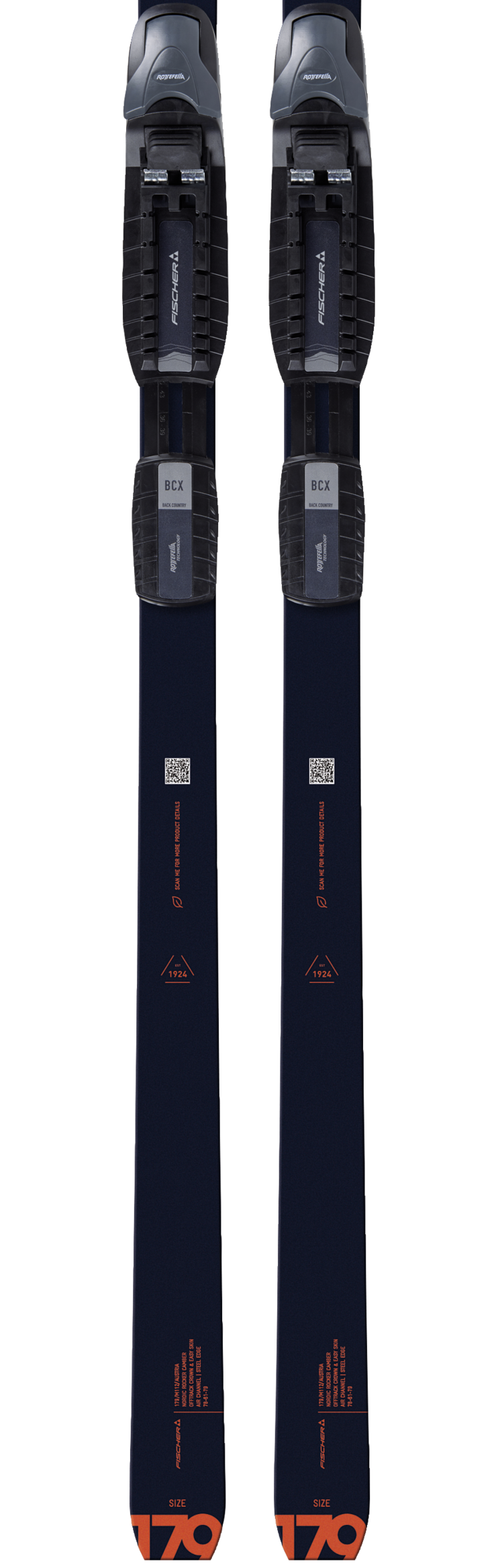 Skis Fischer Traverse 78 Crown/Dual-Skin Xtralite