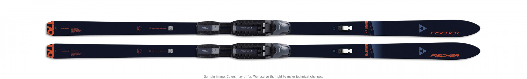 Skis Fischer Traverse 78 Crown/Dual-Skin Xtralite