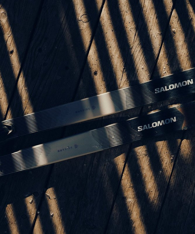 Skis Backcountry Salomon Outside 82 Grip - Randonnée nordique