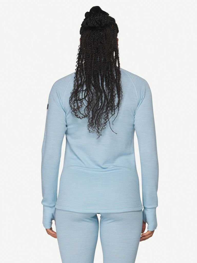 Devold Expedition Merino 235 Z.Neck Woman - Dawn
