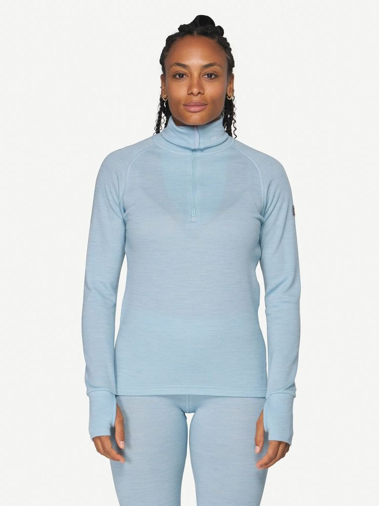 Devold Expedition Merino 235 Z.Neck Woman - Dawn