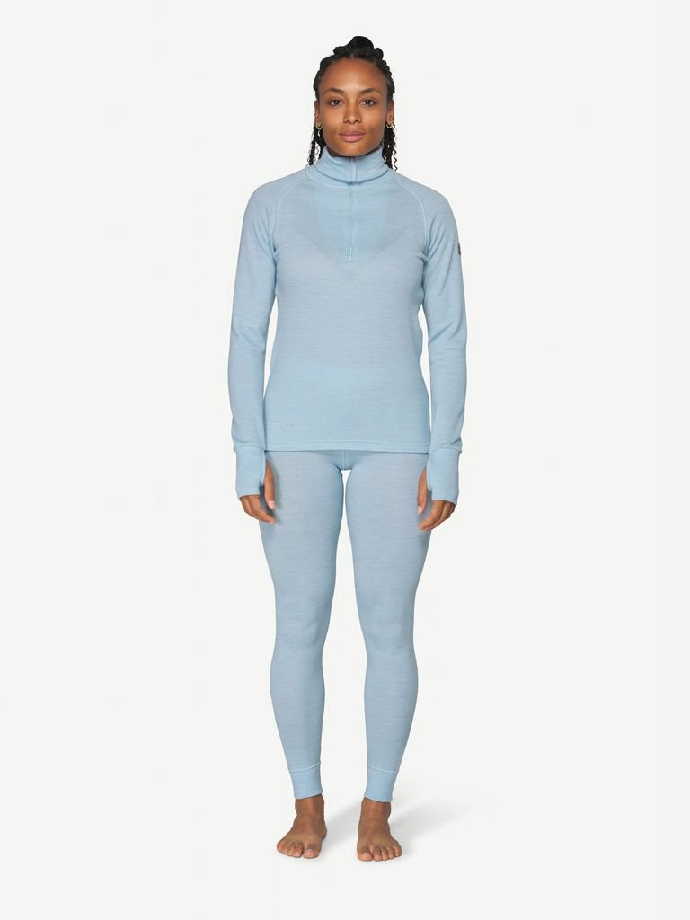 Devold Expedition Merino 235 Z.Neck Woman - Dawn