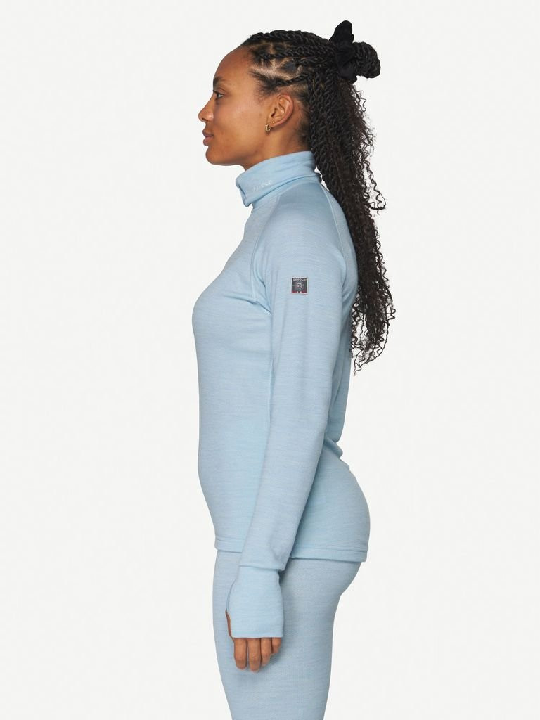 Devold Expedition Merino 235 Z.Neck Woman - Dawn