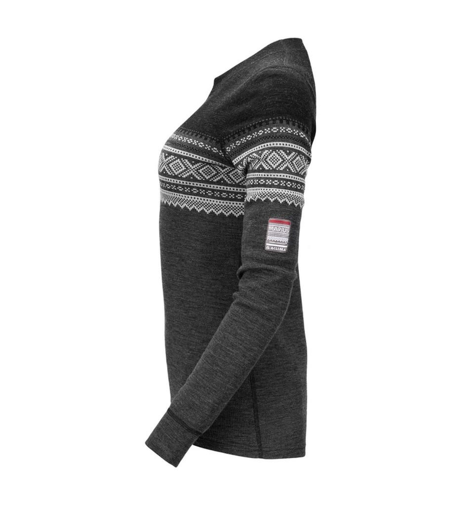 Merino wool thermal underwear Aclima Marius Crew Neck Woman -  Norefjell