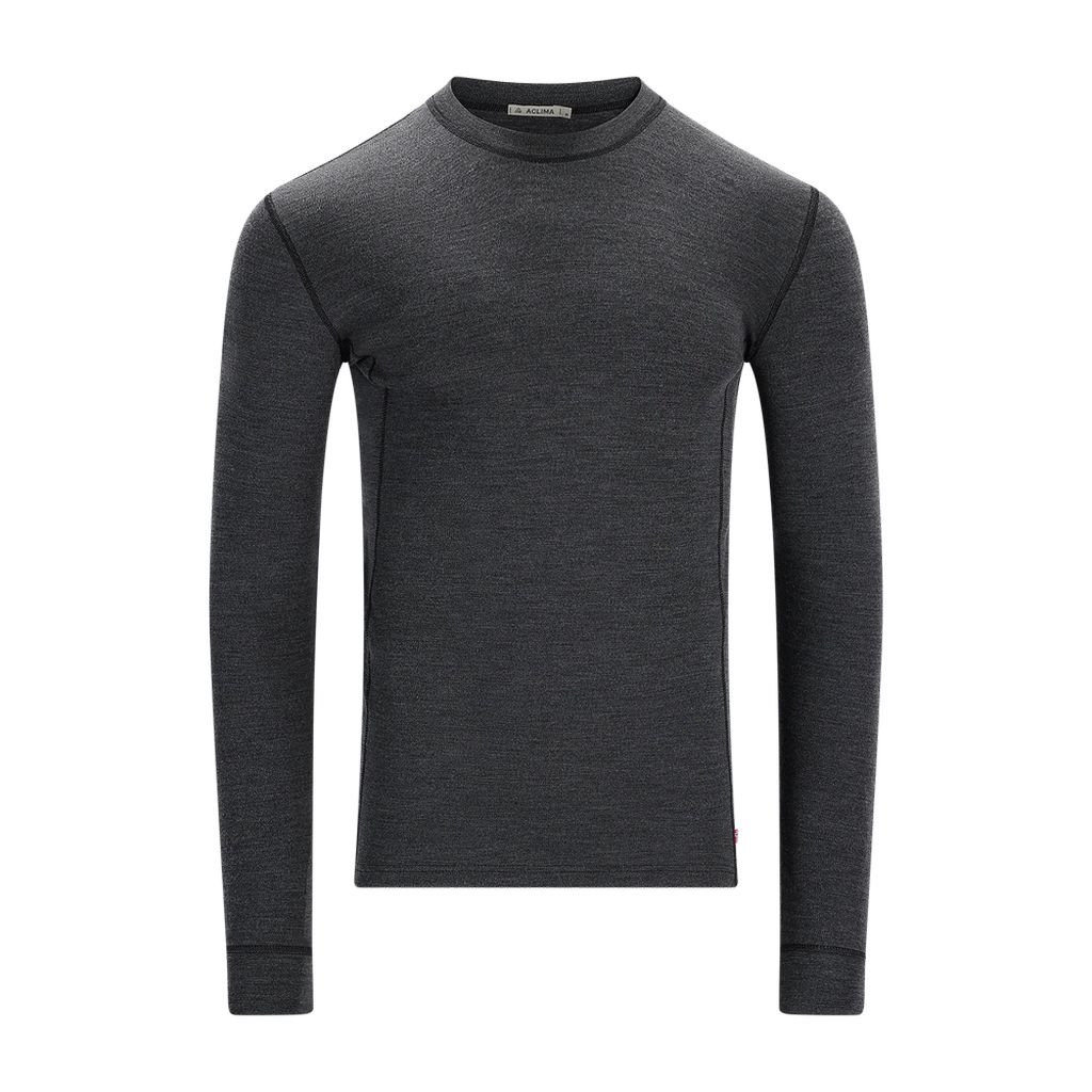 Sous-vêtement chaud en Laine mérinos Aclima WarmWool Crew Neck-Marengo