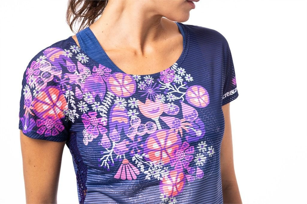Short-sleeved T-shirt made from lightweight, breathable fabric Crazy T-Shirt Slash Woman 