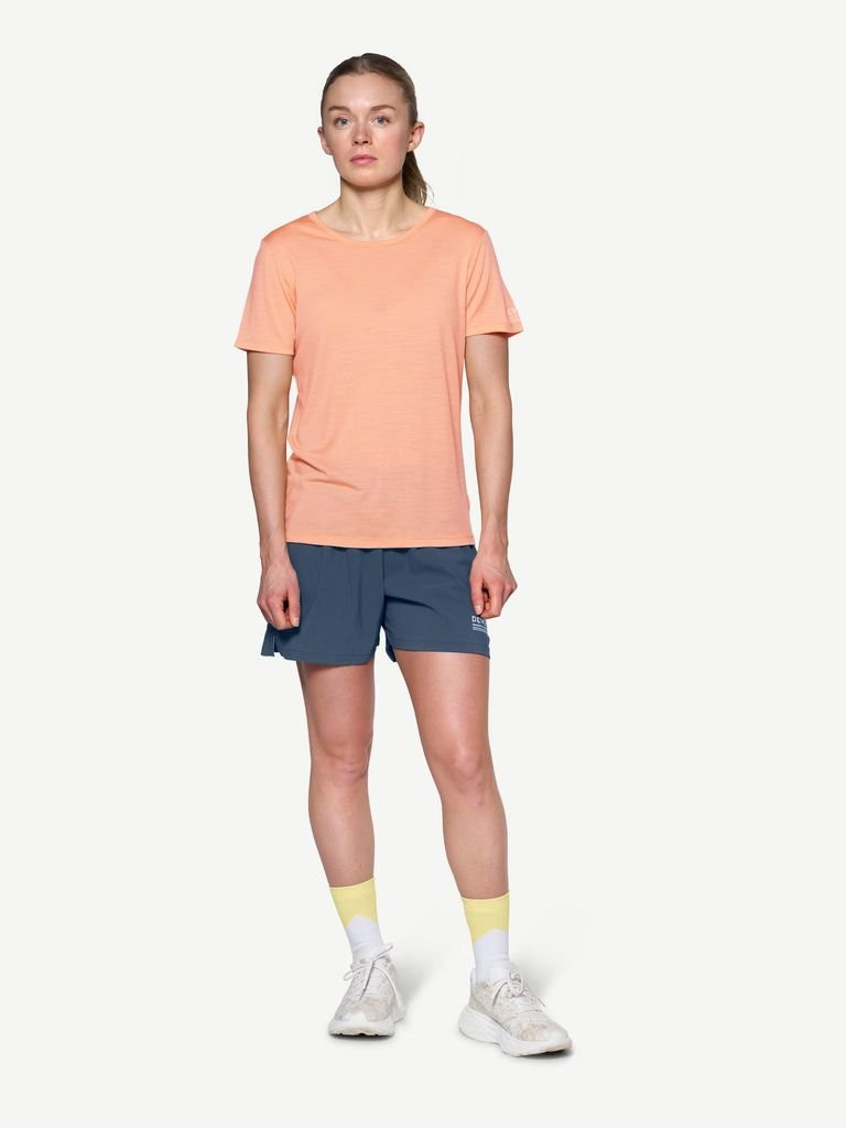 Lightweight merino wool T-shirt Devold Active Stamp Tee Woman - Sunrise